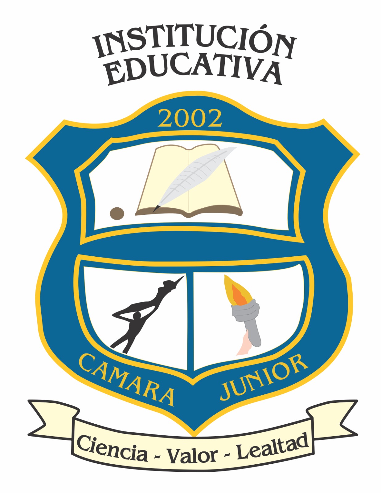 Escudo I.E. Cámara Junior